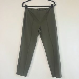 THEORY Green Skinny Pants Slacks - NEW